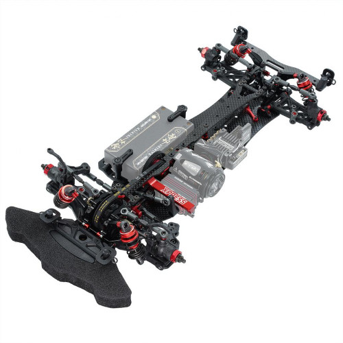 xpress 1/10 FF.MID.FRシャーシ3台セット　スペアパーツ多数 Xpress 1/10 RC Competition FWD Chassis Execute MF1 Mid Mount -KIT