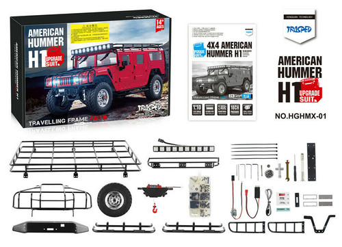 RC 1/10 Hummer H1 TRAVELLING FRAME SUIT Upgrade Kit
