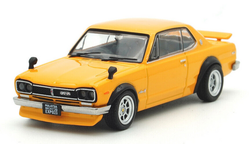 Inno 1/64 NISSAN SKYLINE 2000 GT-R KPGC10 Expo Diecast Model Car