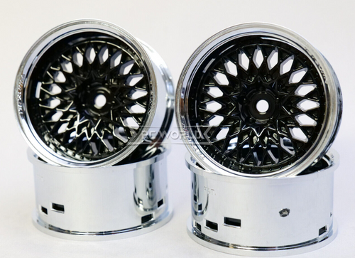 Tetsujin Wheel COMBO Gran Seeker Black + Chrome Lips 3/6/9