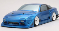 Yokomo Drift Body Shell Nissan 180SX.