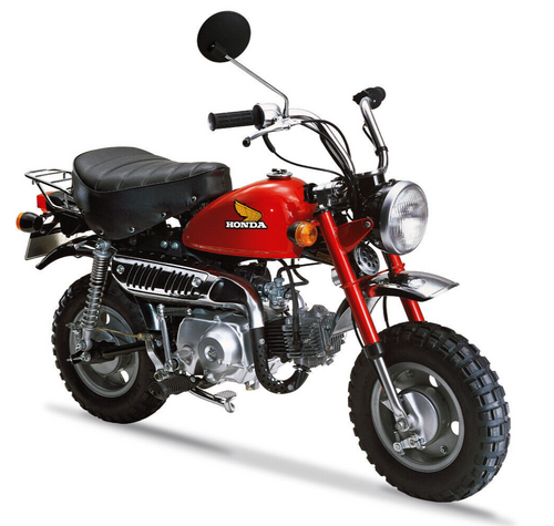 Aoshima 1/12 Honda Monkey 1978 Z50J-1 Plastic Model Kit