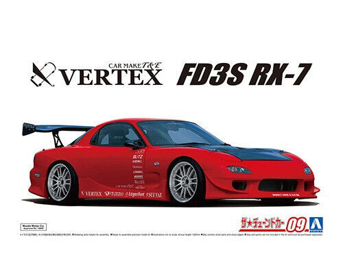 Maquette Aoshima 1/24 - Mazda Speed A-Spec FD3S RX-7 (Tuned Car N°80) - Neuf
