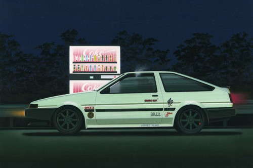Fujimi 1/24 Toyota AE86 Trueno Plastic Model Kit