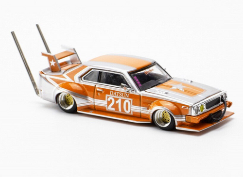 PPop 1/64 NISSAN SKYLINE c210 Kaido Racer BOSOZOKU -ORANGE-