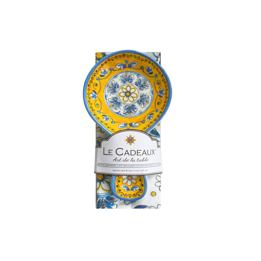 Le Cadeaux Spoon Rest and Tea Towel - Thumbnail 4