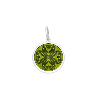 Four Leaf Clover Pendant- Green Leaf