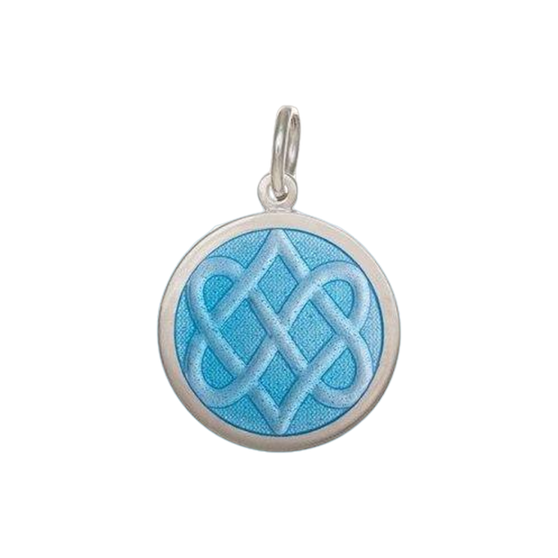 Celtic Heart Knot- Light Blue