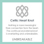 Celtic Heart Knot- Light Blue