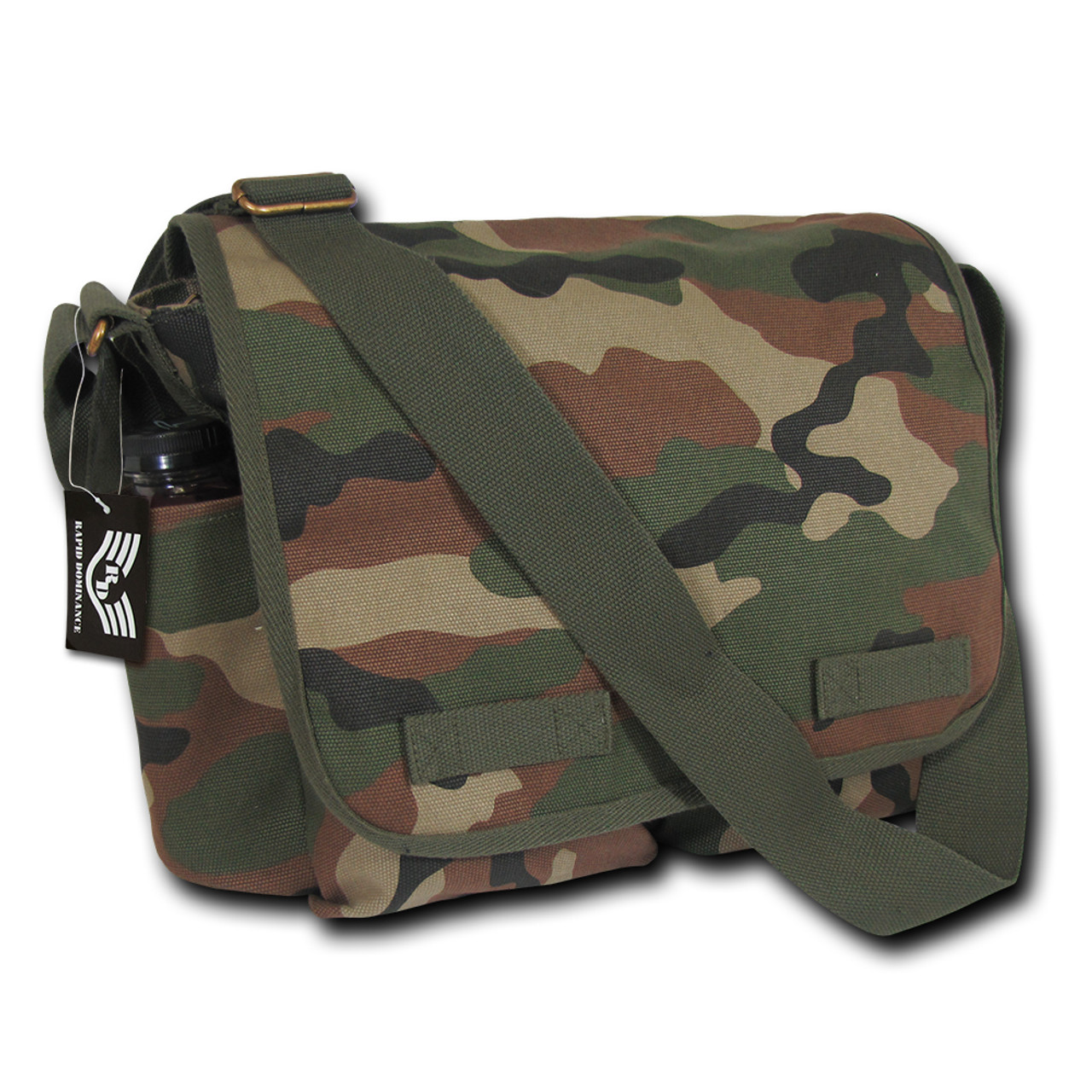 Canvas military messenger bag – Splurg'd Studio