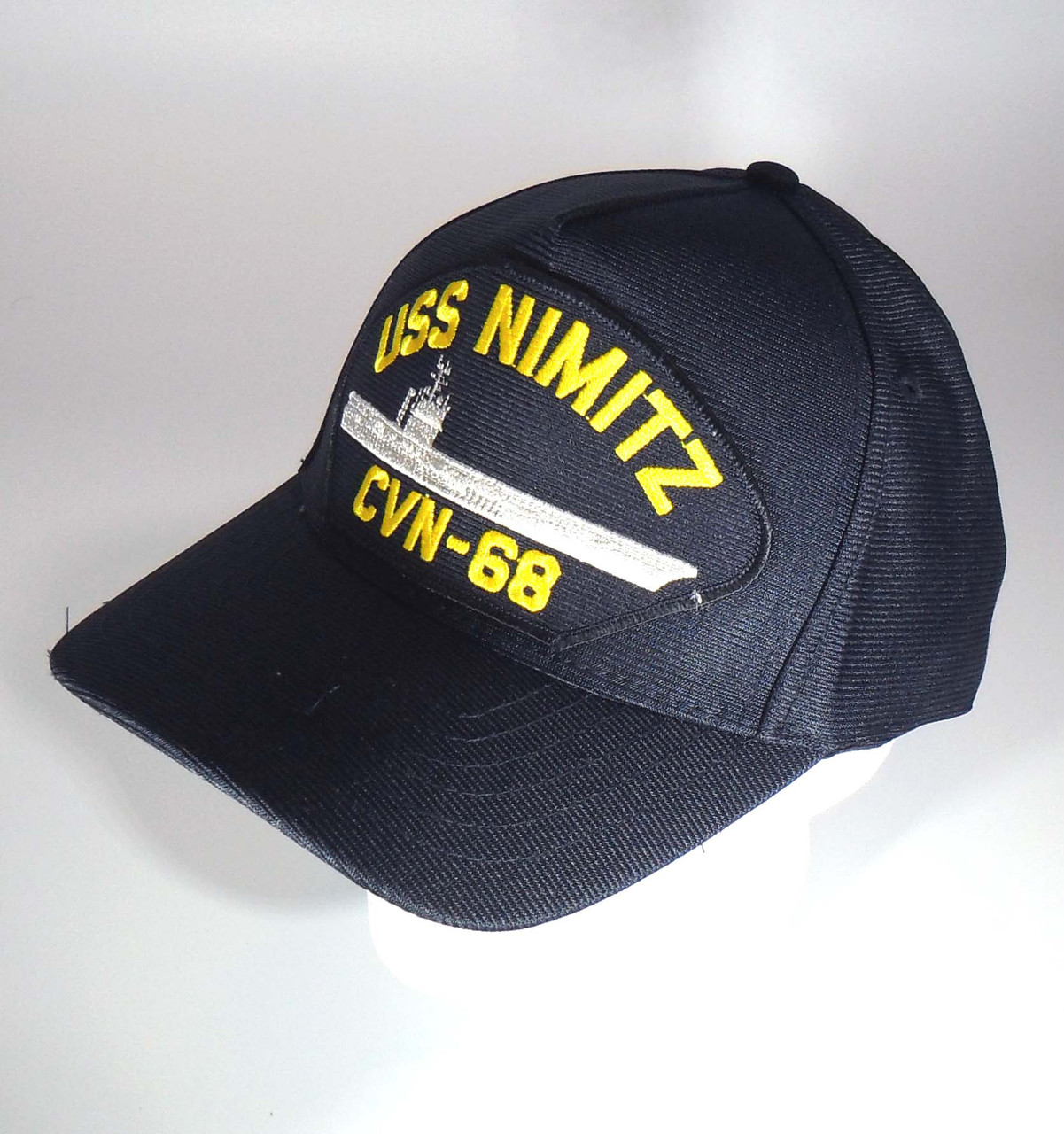 Military USS Nimitz CVN-68 Ship Polo Shirt