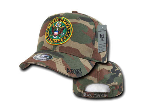 Woodland United States Army US Army OFFICIALLY LICENSED Baseball Cap Hat 
