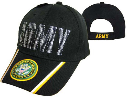 US ARMY OFFICIALLY LICENSED WITH SEAL & EMBROIDERED Baseball Hat Baseball cap 