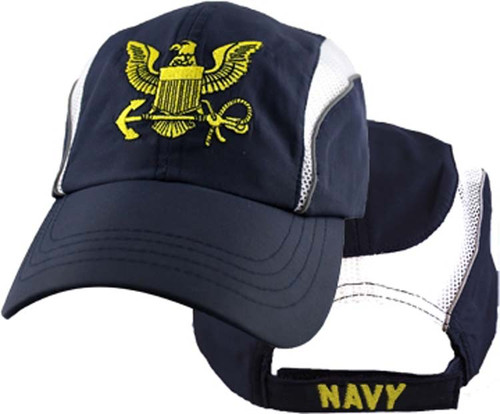 United States Navy Officially Licensed Light Weight Performance Baseball Cap