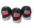  I WALK WITH JESUS (3 Pack BLUE) CHRISTIAN HAT BASEBALL CAP (Jesus Is The Way)