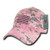 Pink Digital US American Flag Patch United States America Polo Tonal Baseball Hat Cap