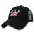 Relaxed Trucker RWB USA American Flag Polo Tonal Mesh Back Baseball Hat Cap