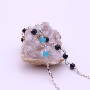 Silver Bracelet with Gemstone Silver Bracelet with Gemstone