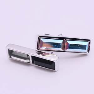 Double Rectangular Crystal Earring Double Rectangular Crystal Earring