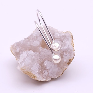 Silver Ball Earrings