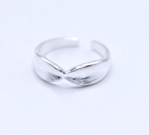Plain Silver Toe Ring