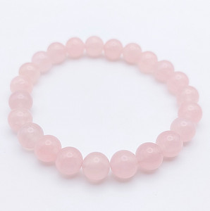Rose Quartz Stretch Bracelet Rose Quartz Stretch Bracelet