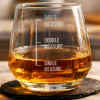 Personalised Whisky Glass for Dad