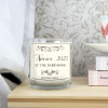 Personalised Christmas Candle