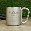 Personalised Steel Camping Mug