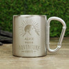 Personalised Metal Glamping Mug