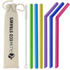 Reusable Silicone Drinking Straws by Flow Barware 