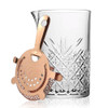 FLOW Glass Mixing Pitcher Copper Strainer Jigger and spoon