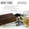 Gold Reusable Metal Whisky Stones Gift Set