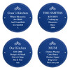 Various Blue Heritage Plaques