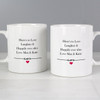 Mr & Mrs Wedding Mug Set