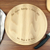 Personalised Wooden Christmas Chopping Board