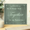 Personalised New Home Glass Chopping Board