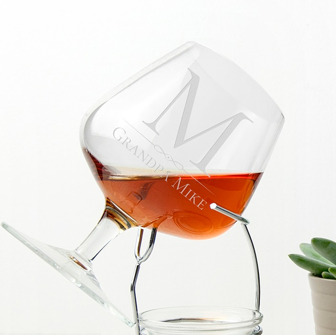 Personalised Brandy Warmer Set The Kitchen Gift Company