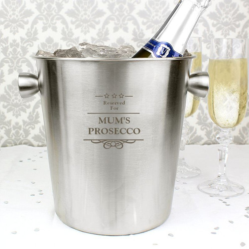Personalised Mum's Prosecco Ice Bucket