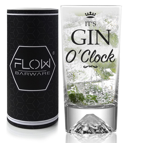 It's Gin O'Clock Hi Ball Gin Glass