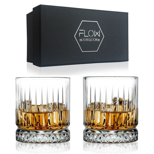 Geo Whisky Glasses Gift Set