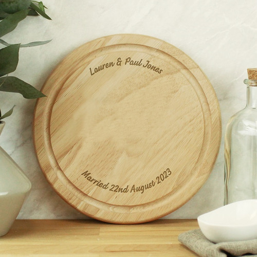 Personalised Chopping Board for Couples