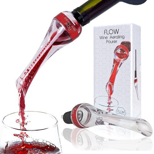 Flow Barware red wine aerator