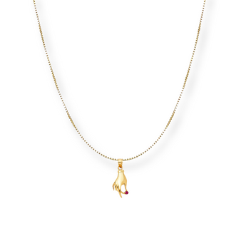 PROTECTIVE HAND PENDANT NECKLACE
