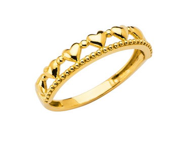 MENINAS HEART RING