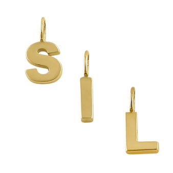 SIMPLE NOTE LETTER PENDANT