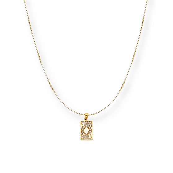A VENTURA PENDANT CHAIN NECKLACE