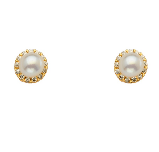 EAST HARBOR PEARL EARRINGS