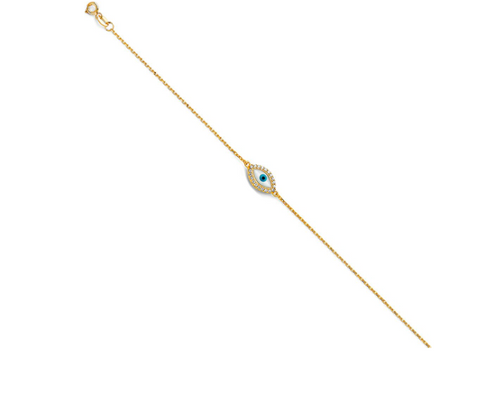 NAKED EVIL EYE  BRACELET