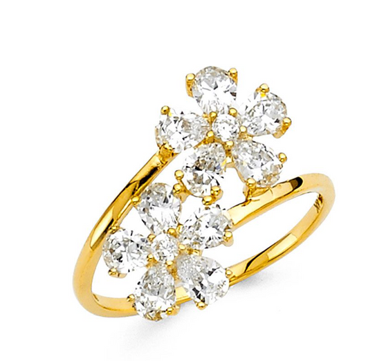 FLOWER TO FLOWER  RING